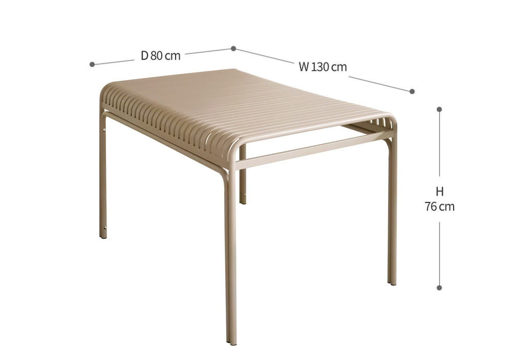 피카소가구【마린80/130세트】사이즈 표기 테이블 130 / 키워드 : 야외테이블, 테이블, 철재테이블, 디자인, 인테리어, 야외, 아웃도어, 의자, 파우더코팅, 녹방지 