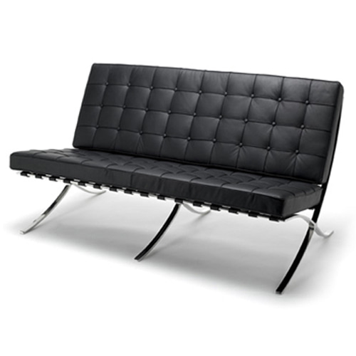 AF576 3인ㅣ유명디자인체어 소파 sofa 바로셀로나체어 블랙 화이트 피카소가구ㅣP2563ㅣAF576피카소가구
