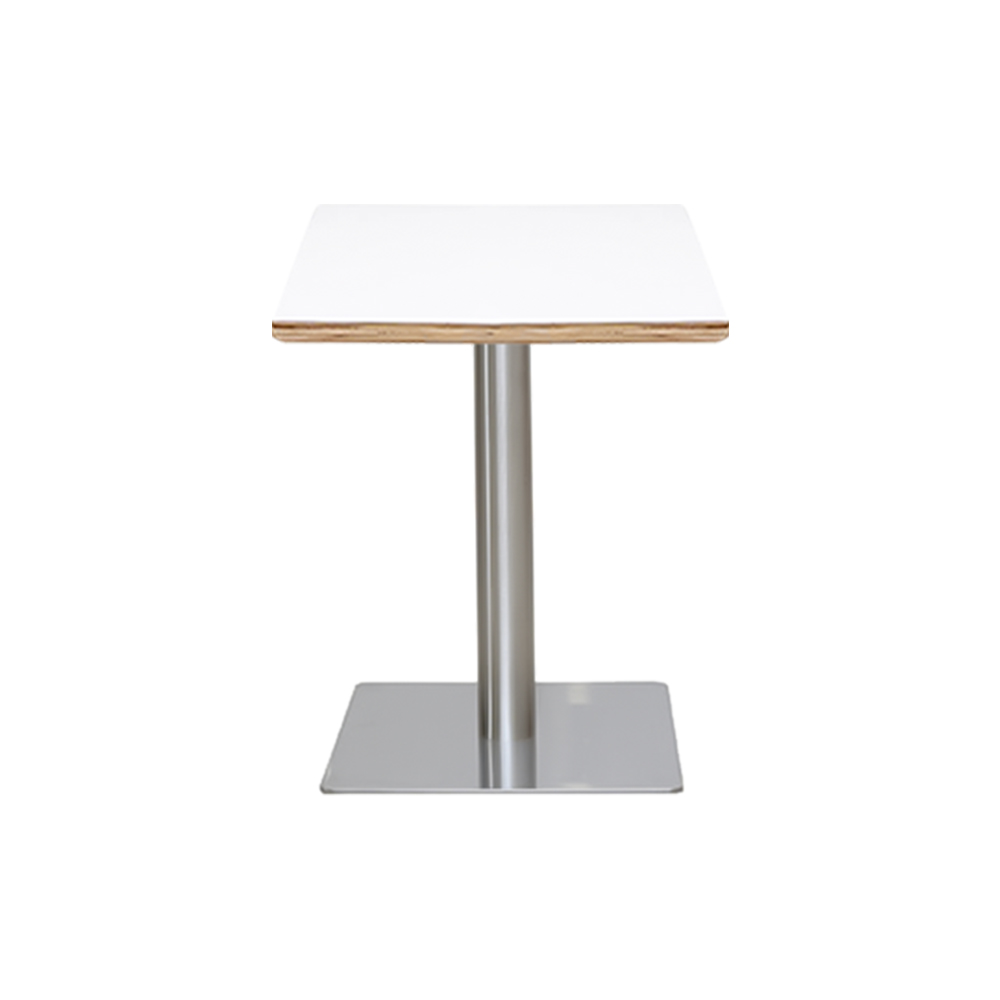 화이트자작합판 스텐평판테이블 | 주문제작 카페테이블 업소용테이블 목재테이블 식탁테이블  | P9487 | GD367피카소가구