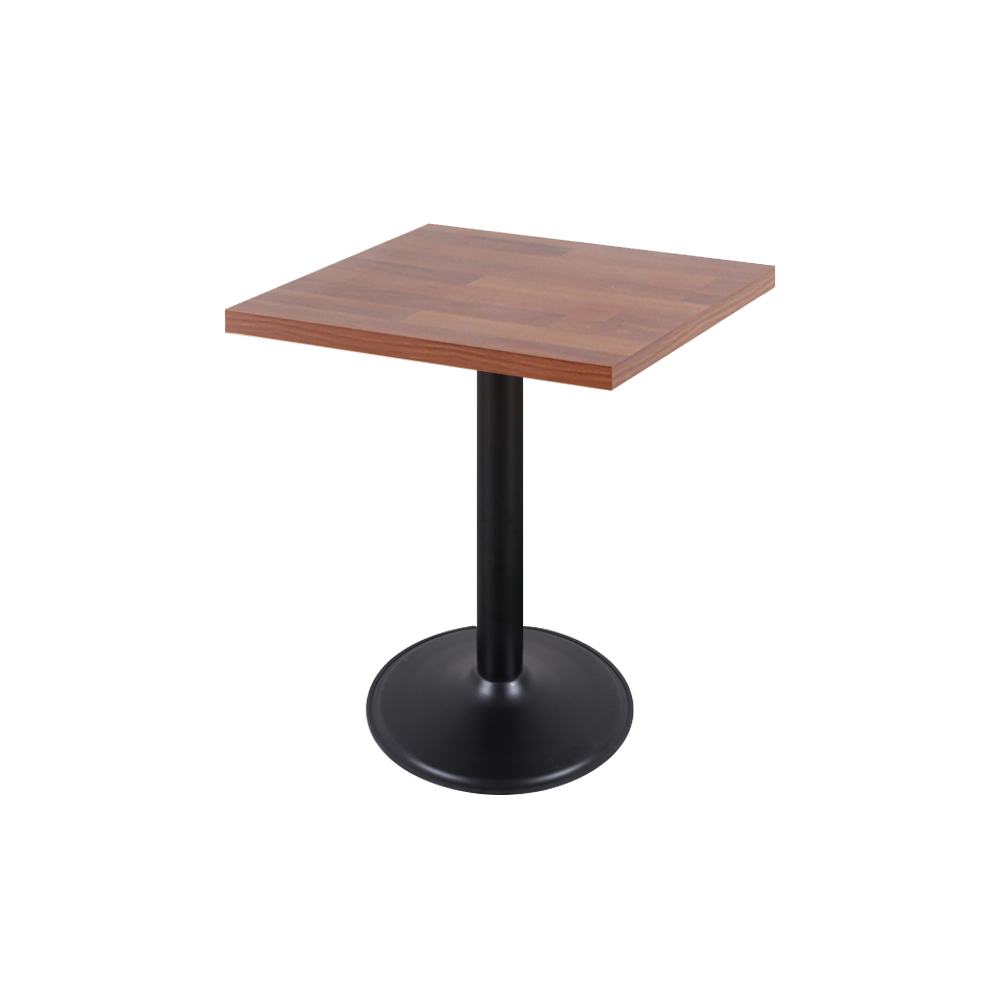 LPM 멀바우테이블-사각 원반다리 | 주문제작 카페테이블 업소용테이블 목재테이블 식탁테이블  | P9505 | GD385피카소가구