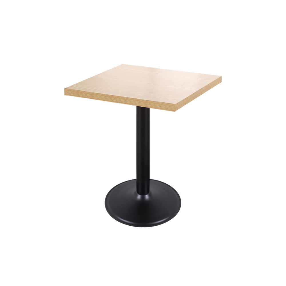 LPM 내츄럴테이블-사각 원반다리 | 주문제작 카페테이블 업소용테이블 목재테이블 식탁테이블  | P9506 | GD386피카소가구